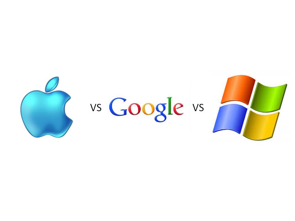 Google, Microsoft, dan Apple